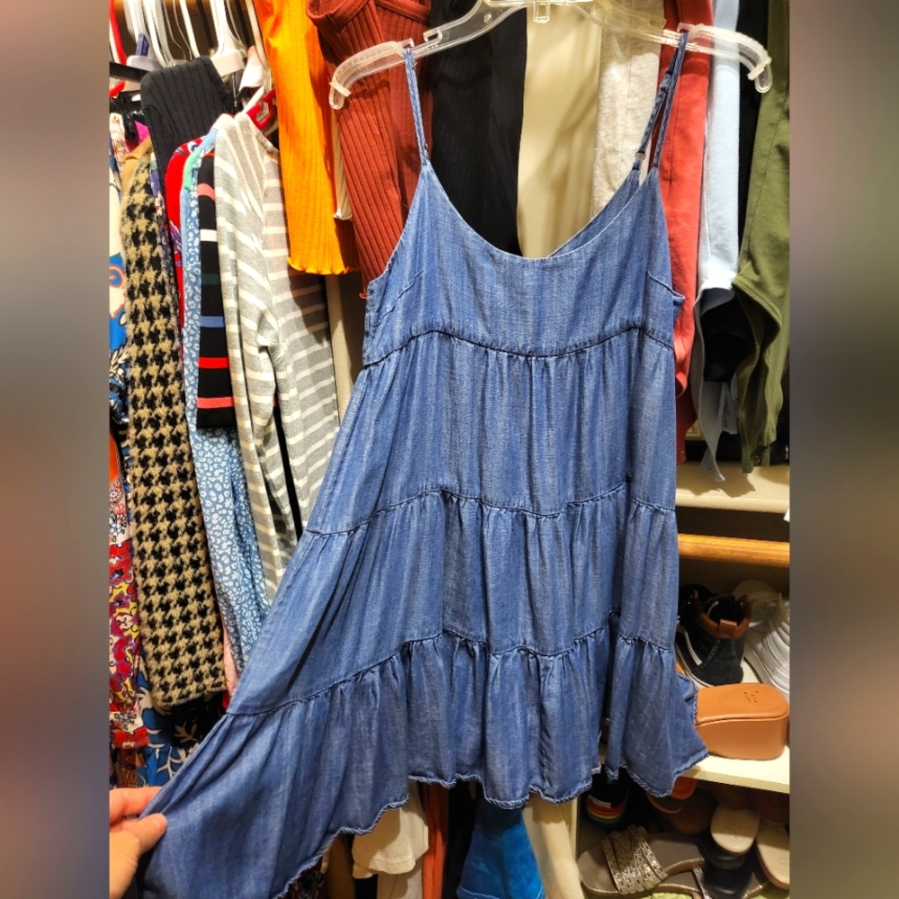 Denim dress